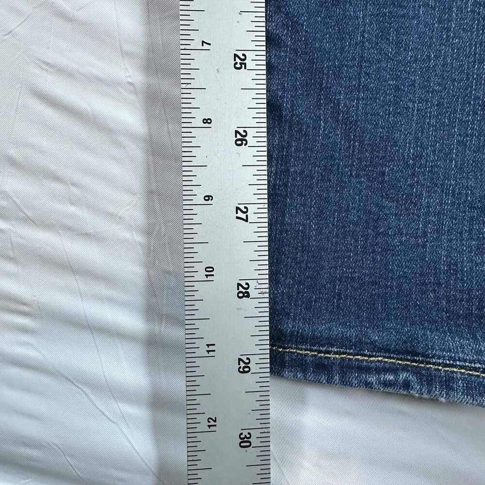 7 For All Mankind Kimmie Straight Leg Jeans, Size 29, Dark Wash - Picture 8 of 12